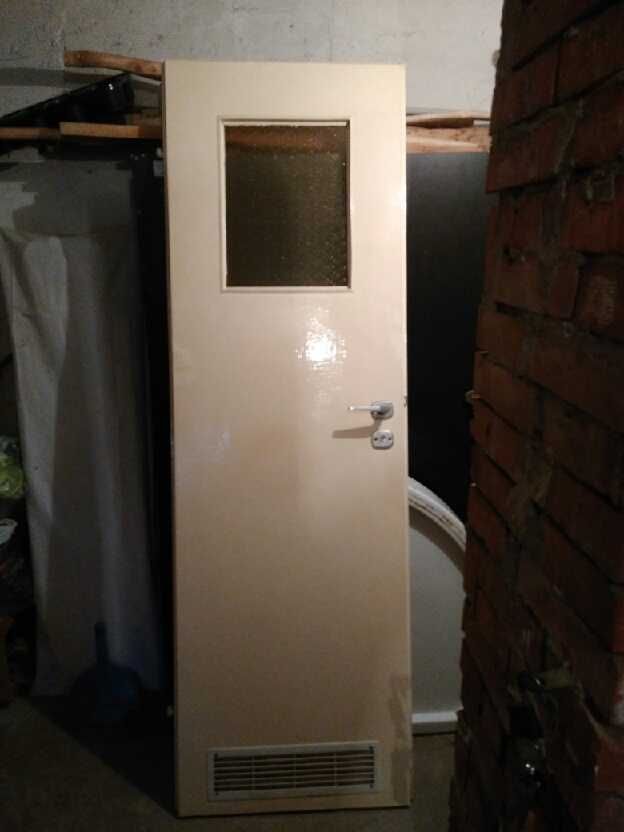 Drzwi łazienkowe białe 60x199cm