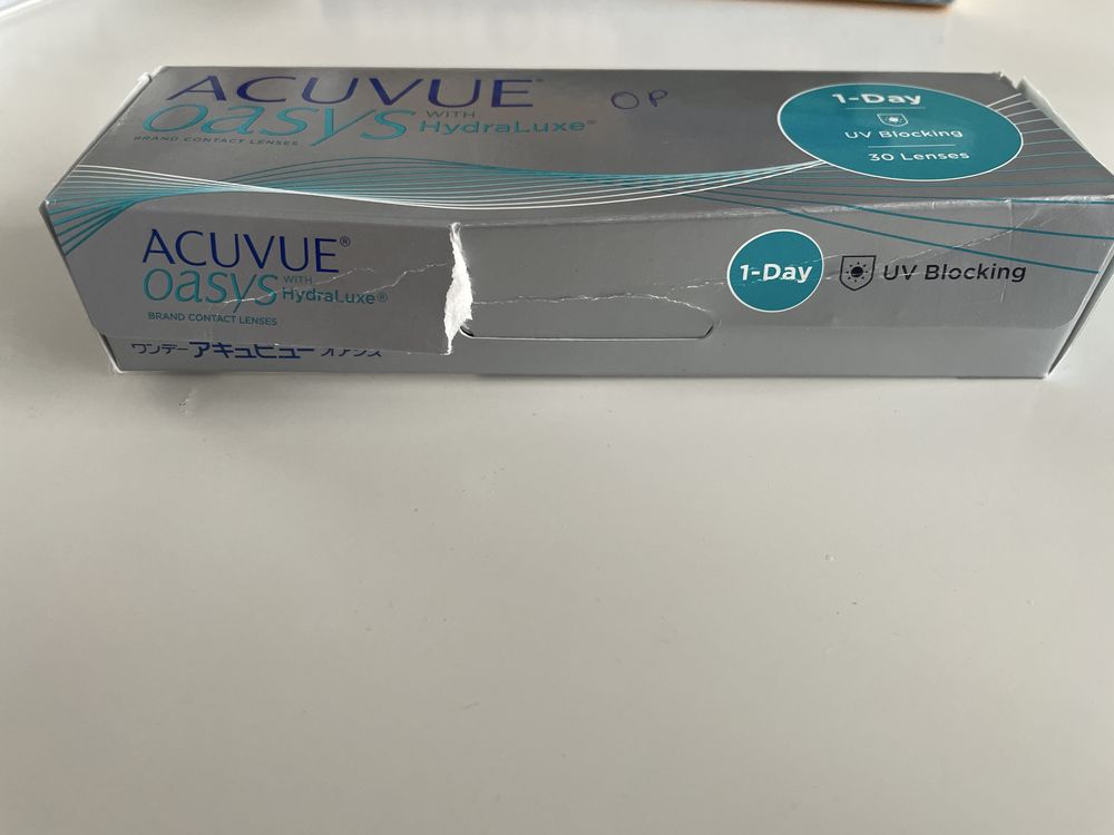 Soczewki Acuvue Oasys 1-day jednodniowe -1,5