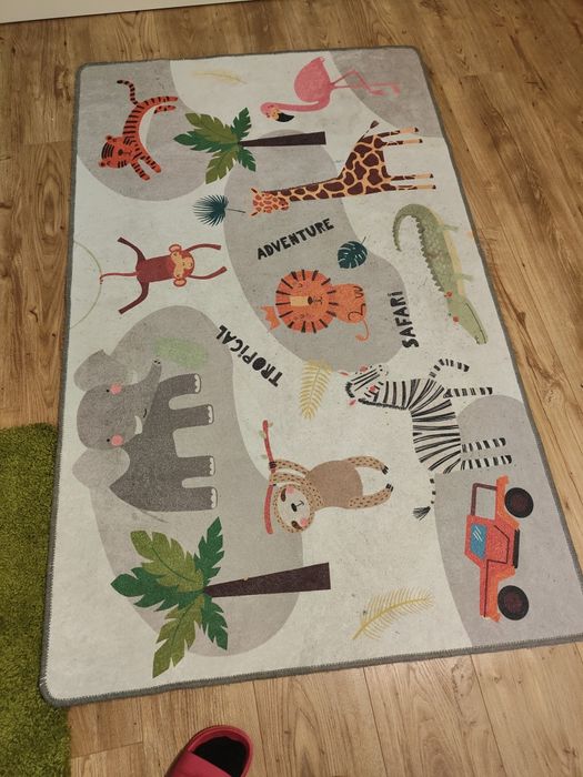 Dywan dziecięcy zoo