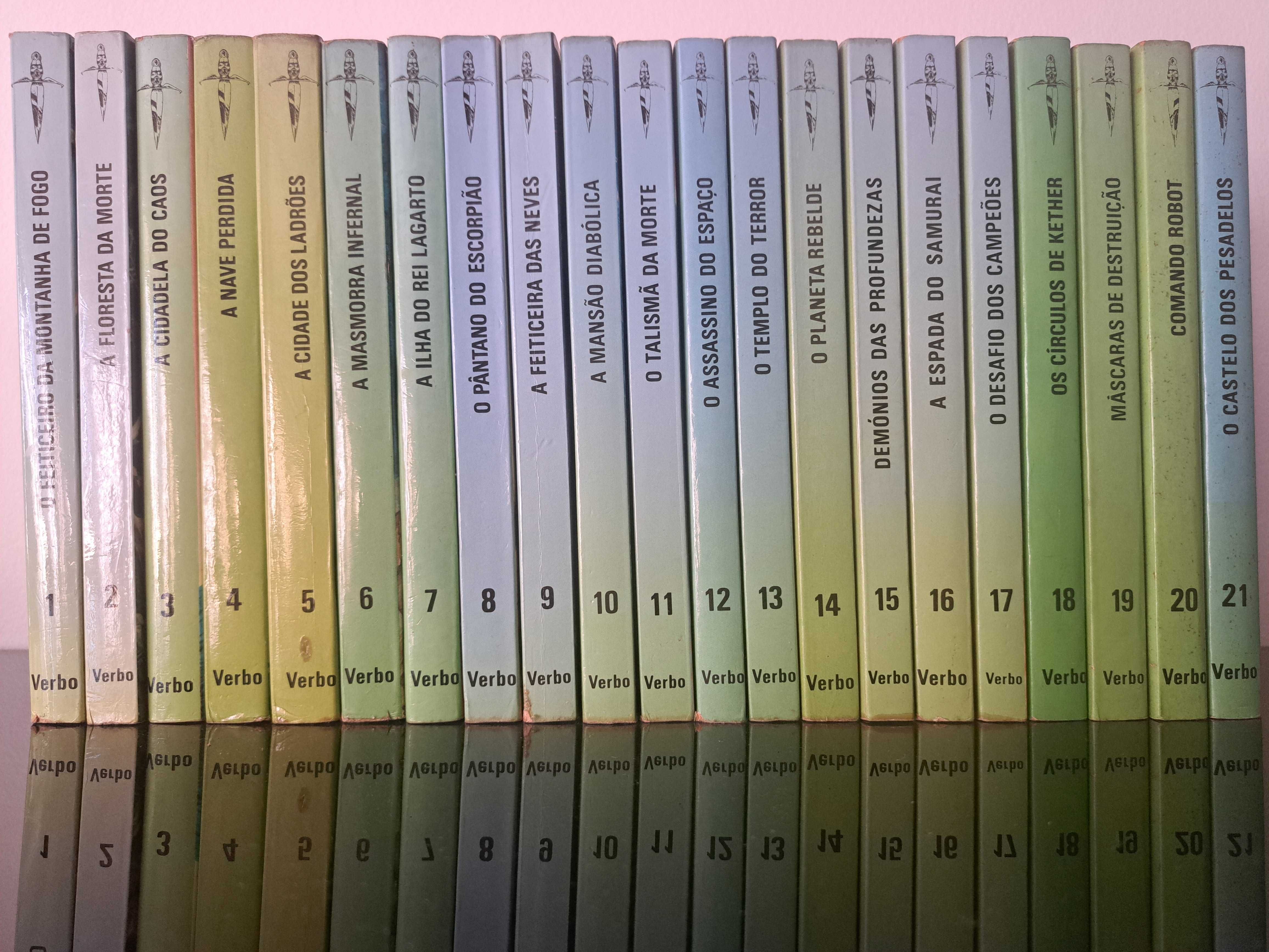 Aventuras Fantásticas - Primeiros 21 livros