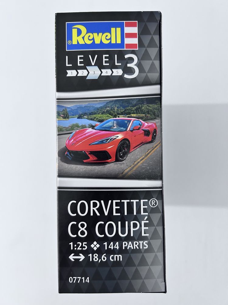 Samochód Corvette C8 Coupe model Revell 07714