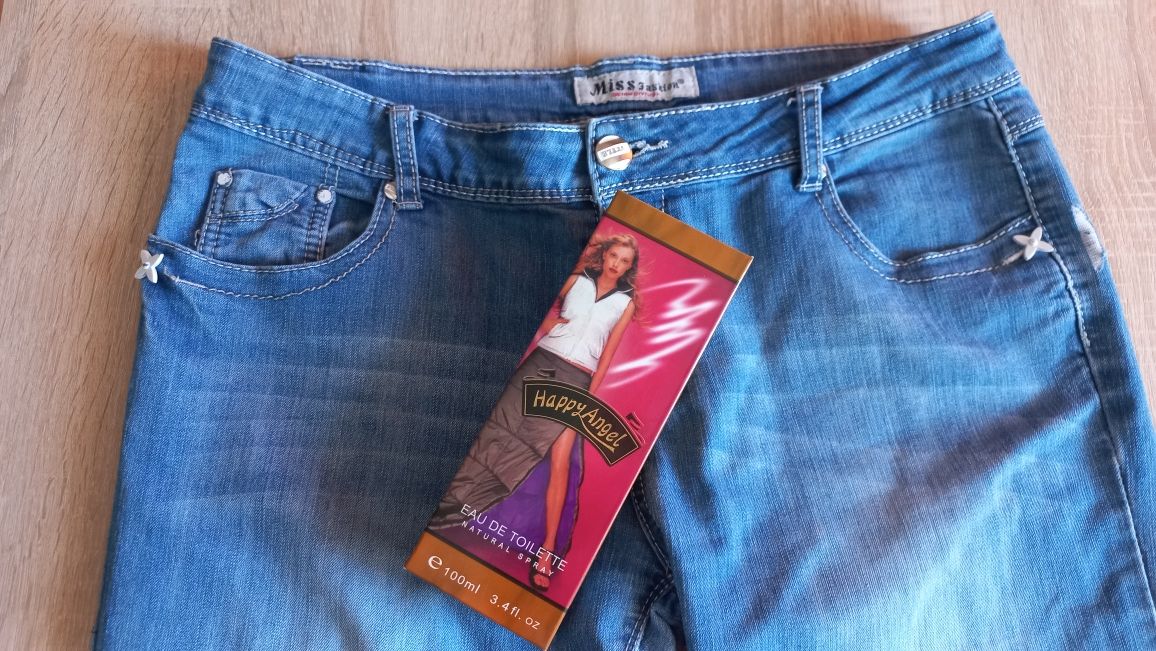 spodnie jeansy + perfumy gratis