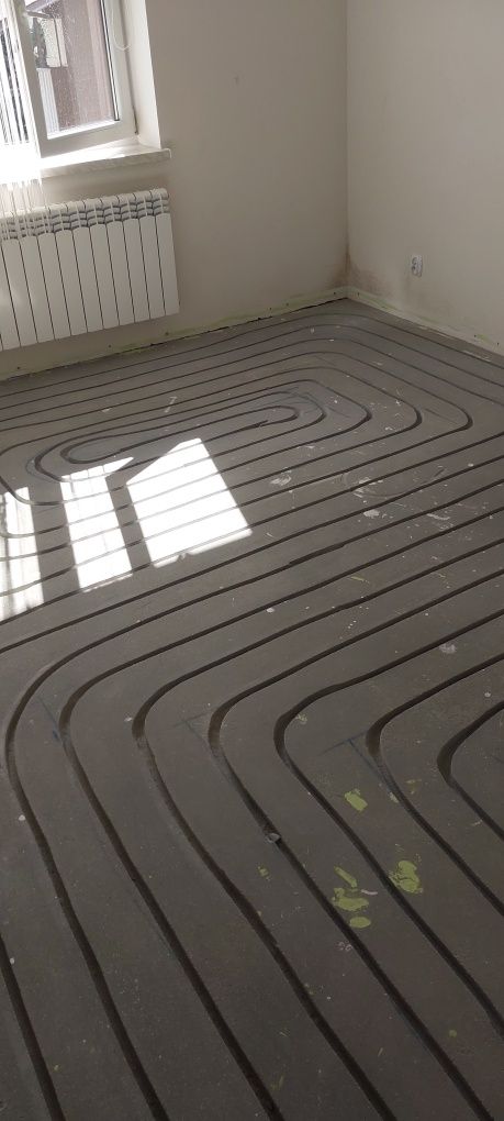 Frezowanie pod ogrzewanie podłogowe, ogrzewanie podłogowe frezowane