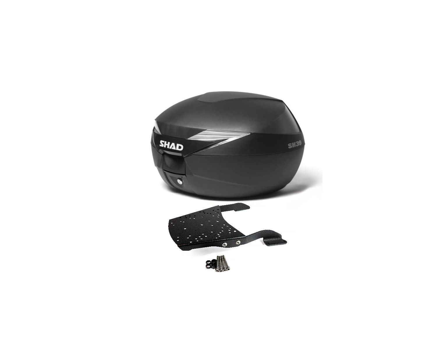 HONDA CBF 600 PC43 Stelaż Kufra Centralnego + Kufer SH39