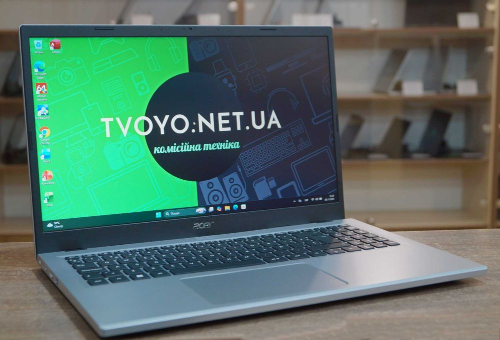ГАРАНТІЯ Acer (FullHD/Core i3-13 Gen/RAM 8Гб LPDDR5/SSD 256Гб)TVOYO