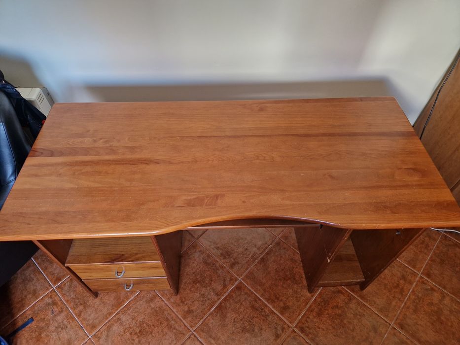 Secretaria madeira pinho mel