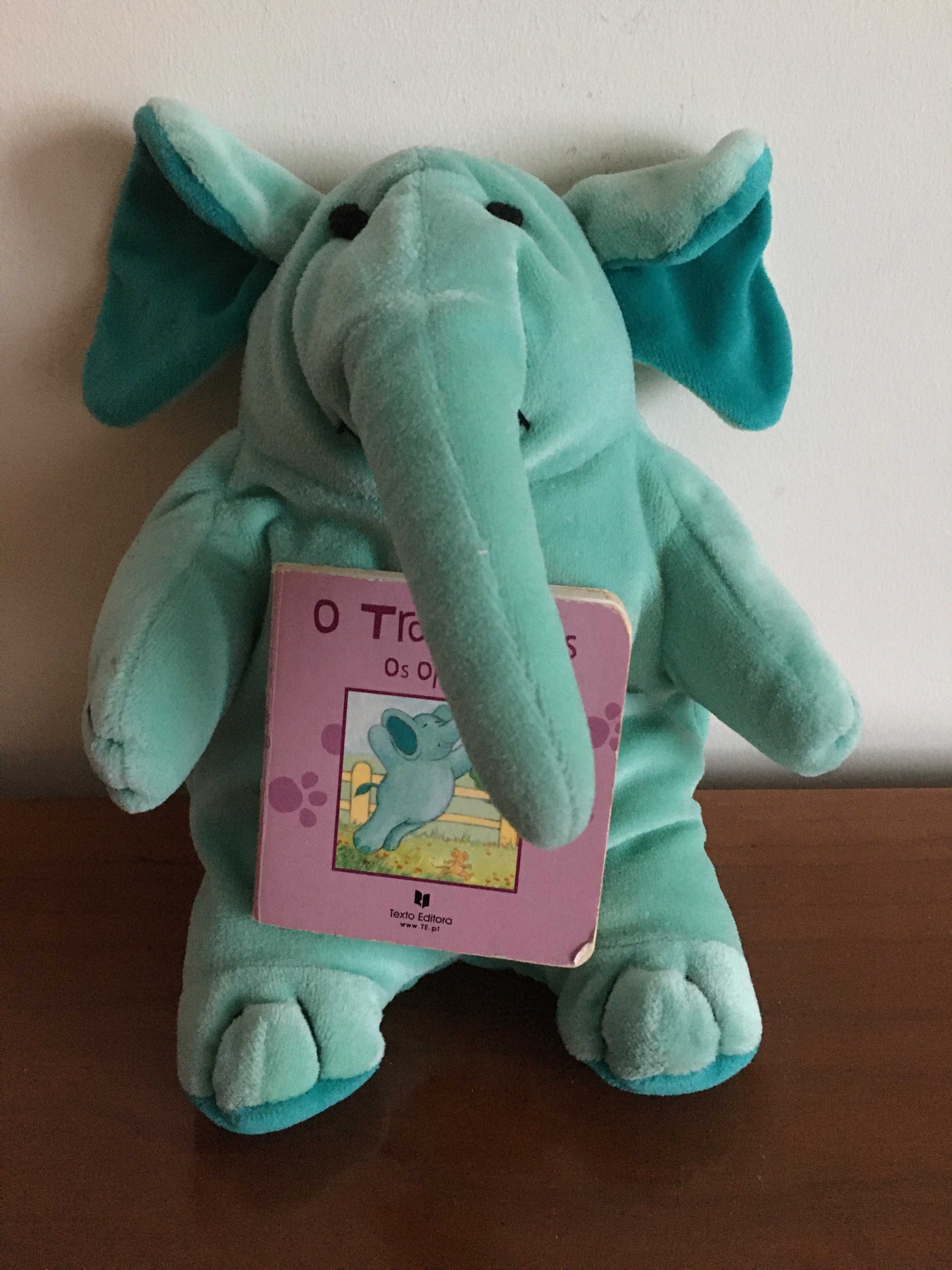 O Trombinhas - Os Opostos - Peluche com livrinho e mochila