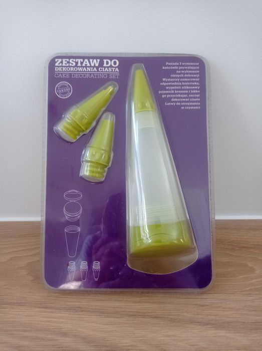 Zestaw do dekorowania ciast do nadziewania pączków