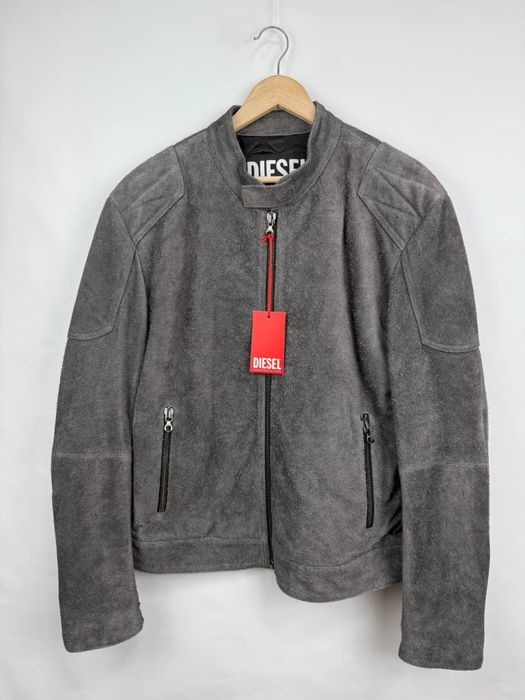 Шкіряна куртка Diesel Suede Biker Jacket Розмір М-Л RRP 1500$