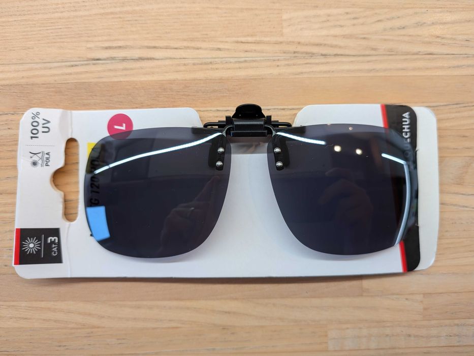 Decathlon Nakładka na okulary korekcyjne MH OTG 120 POLA polaryzacyjna
