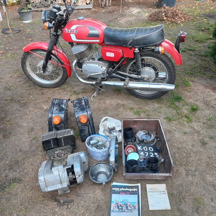 Jawa CZ 350 2x pakiet