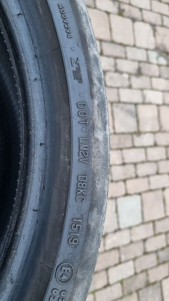 4 szt opony letnie Continental 235/35/R19 run flat