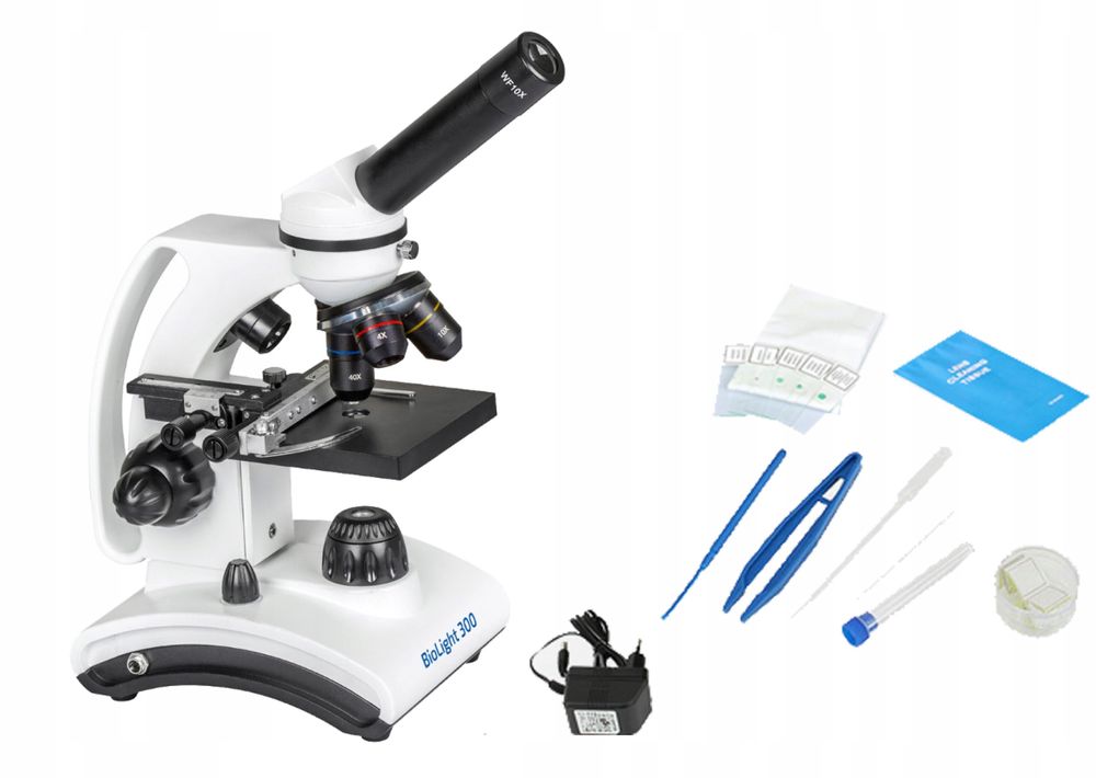 Mikroskop Optyczny Edukacyjny x400 Delta Optical BioLight Akcesoria