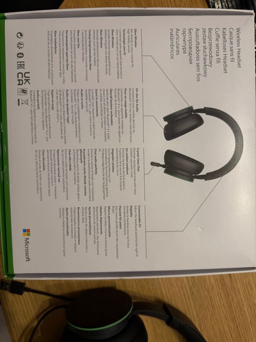 Słuchawki Xbox bezprzewodowe