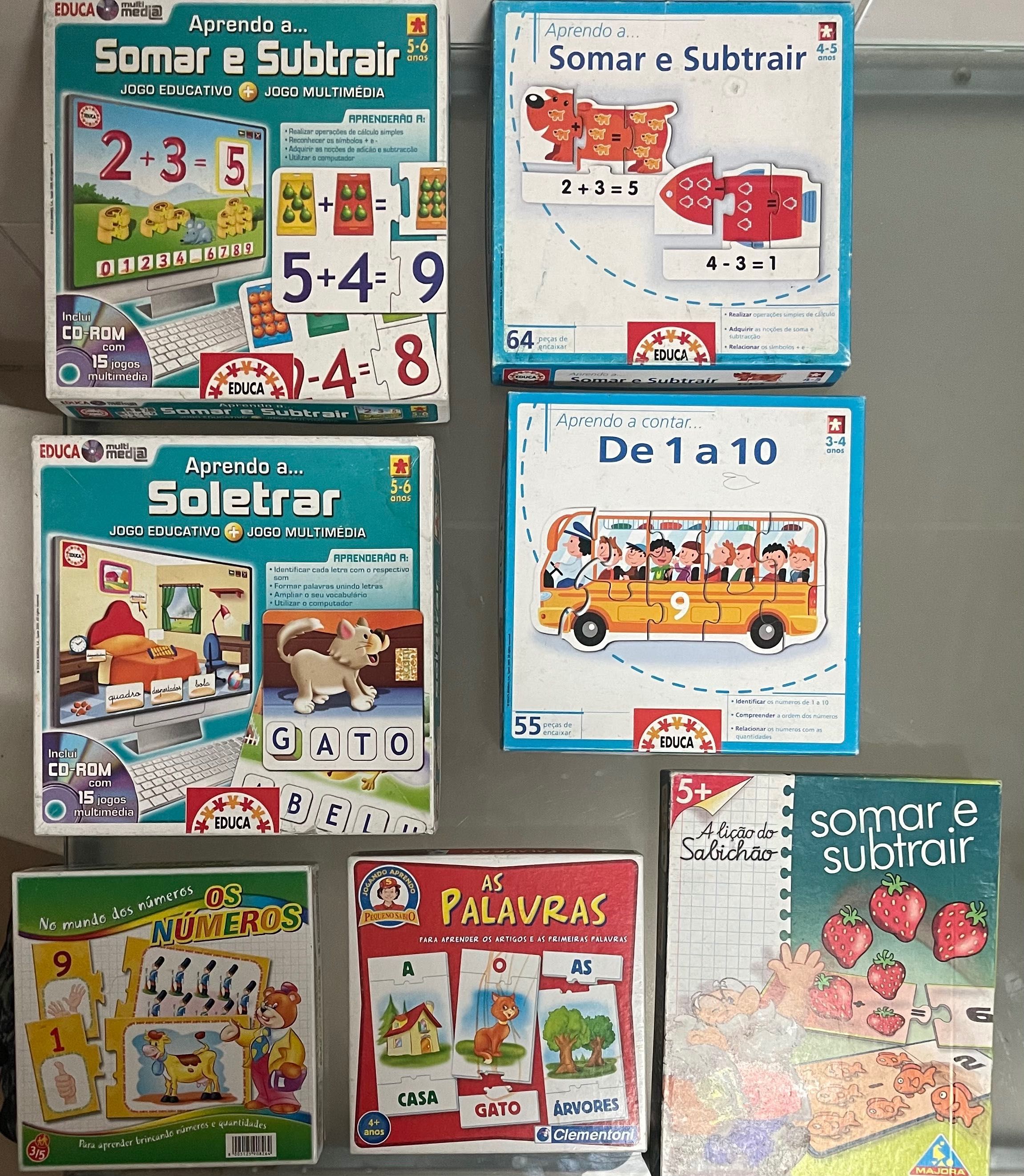 Jogos didáticos para crianças