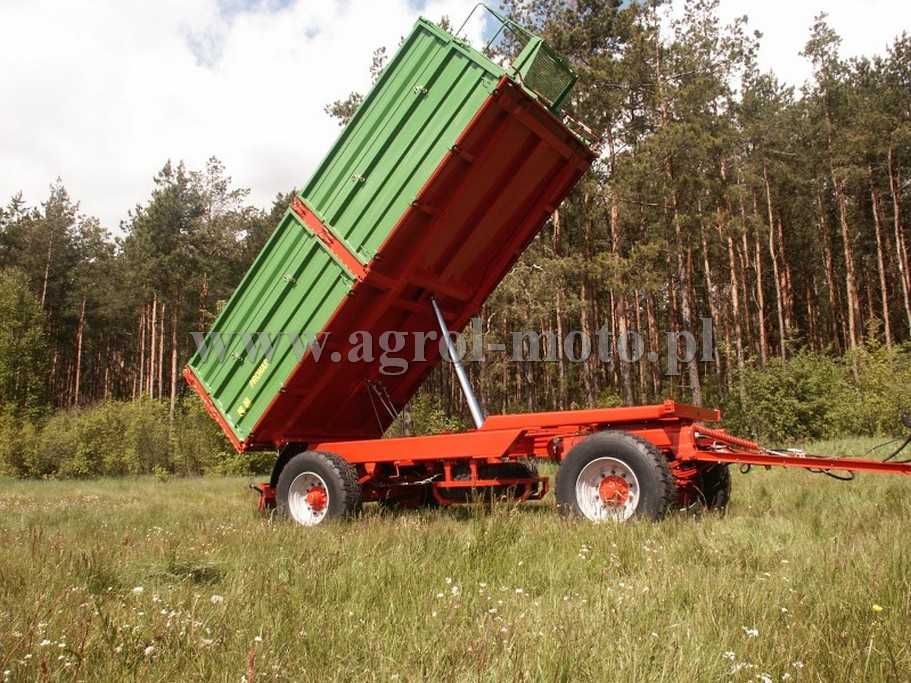 Przyczepa dwuosiowa Pronar T680 14 ton szerokość paletowa, finasowanie