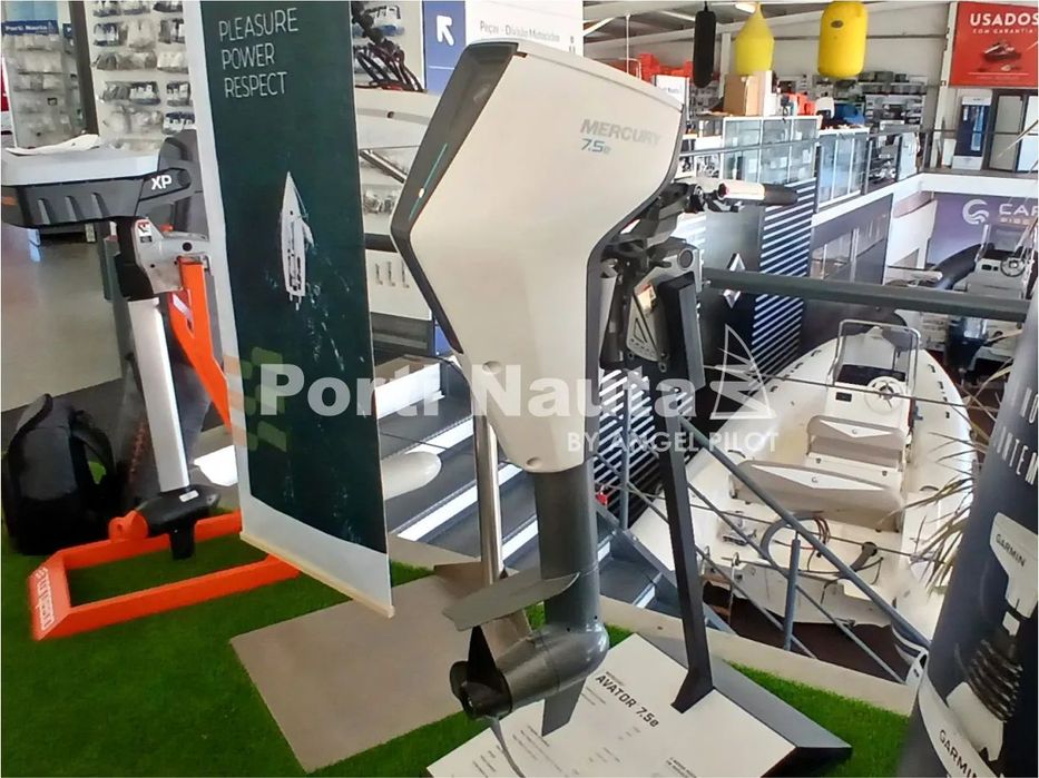 Motor fora de borda elétrico Mercury Avator 7.5E ML