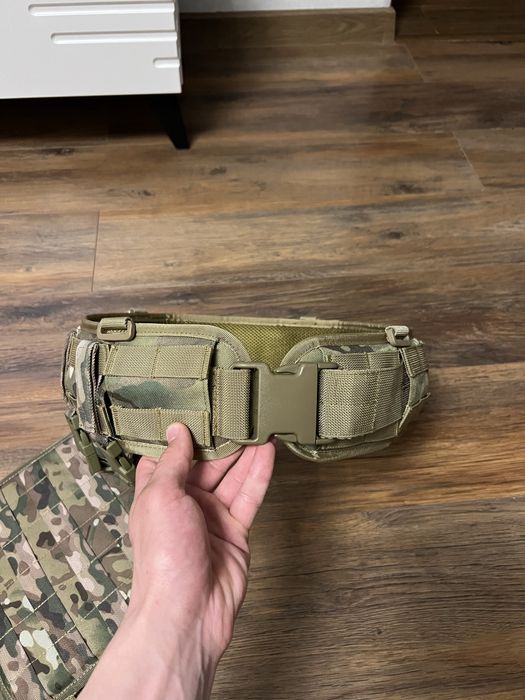 Тактичний розвантажувальний пояс РПС, Cordura 1000D. Мультикам