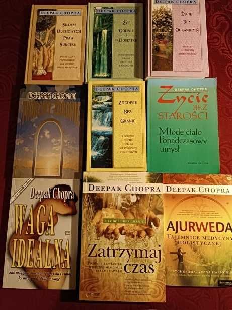 DEEPAK CHOPRA - zestaw 9 książek