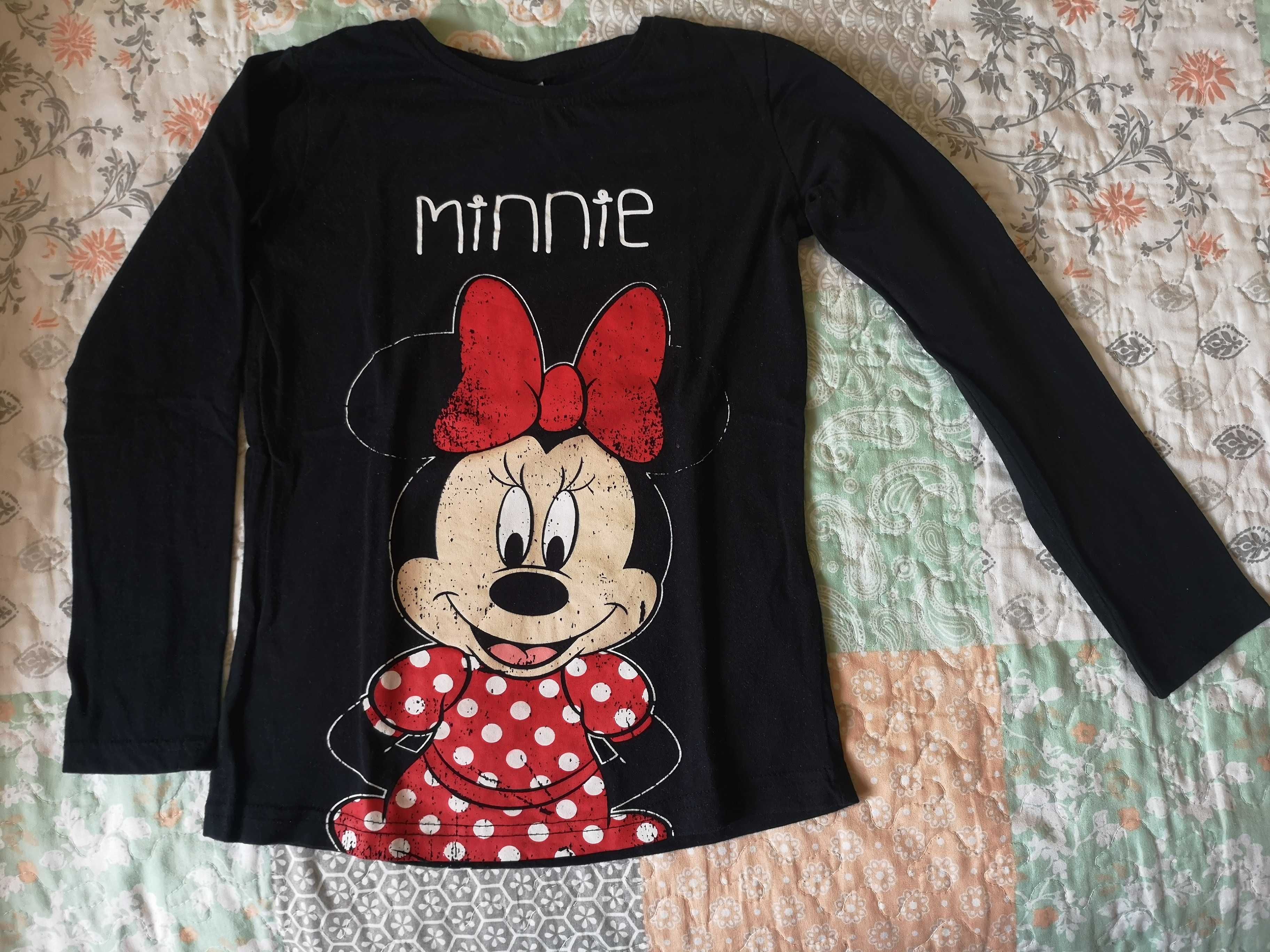 Bluzka dziewczęca Minnie Mouse rozmiar 134