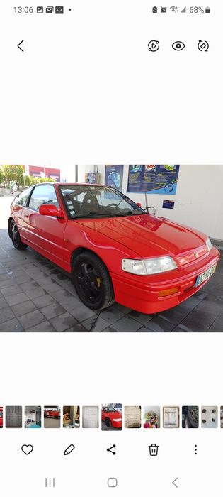 Honda crx 16.16i 130cv Jan1990