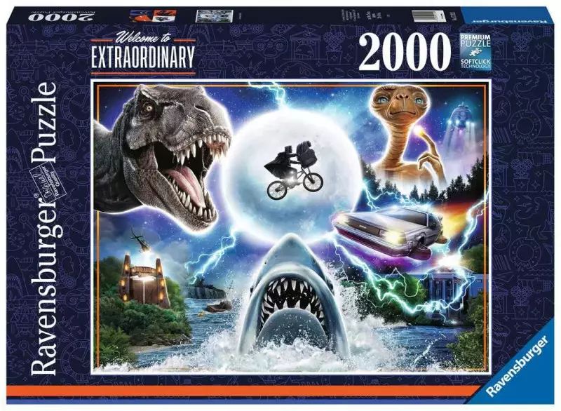 Puzzle 2000 elementów. Universal Amblin. Ravensburger