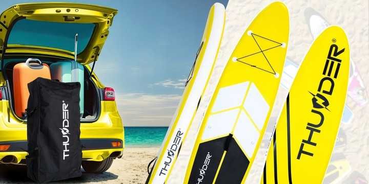 Надувна сап дошка SUP Thunder COAST YELLOW 320см з веслом