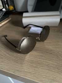 Okulary przeciwsłoneczne JIMMY CHOO Lilo/S nowe czarne złote etui