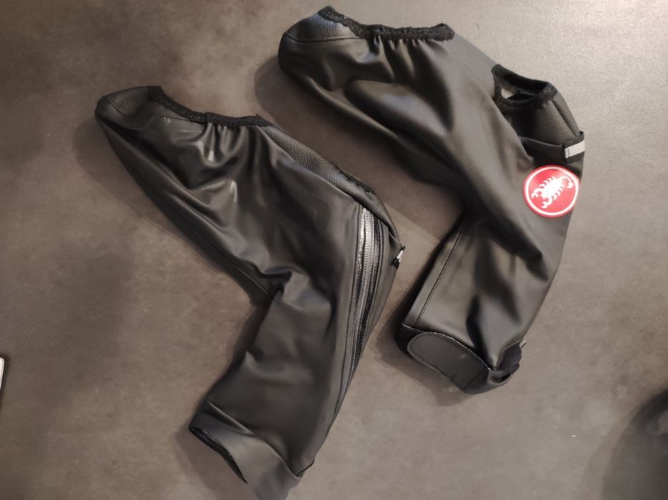 Ochraniacze na buty Castelli Pioggerella, Rozmiar M (Używane).