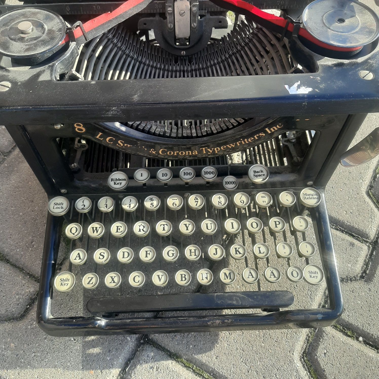 Stara maszyna do pisania Smith