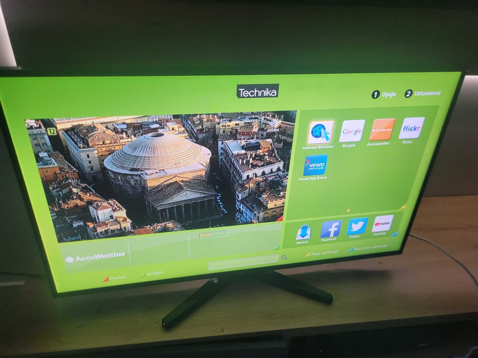 TV Technika 42" / Smart / Youtube / Wifi