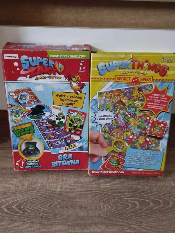 Zestaw dwóch gier gry Super Zings oraz Super Thinks