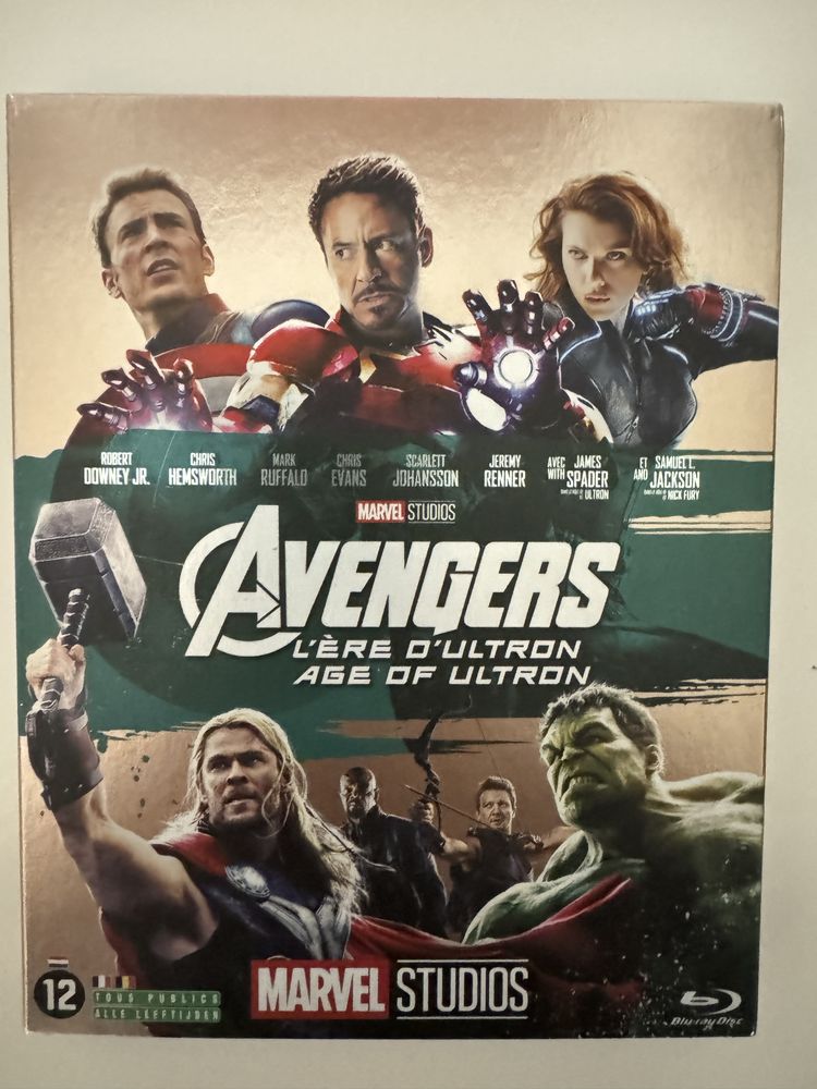 Avengers Age of Ultron Bluray