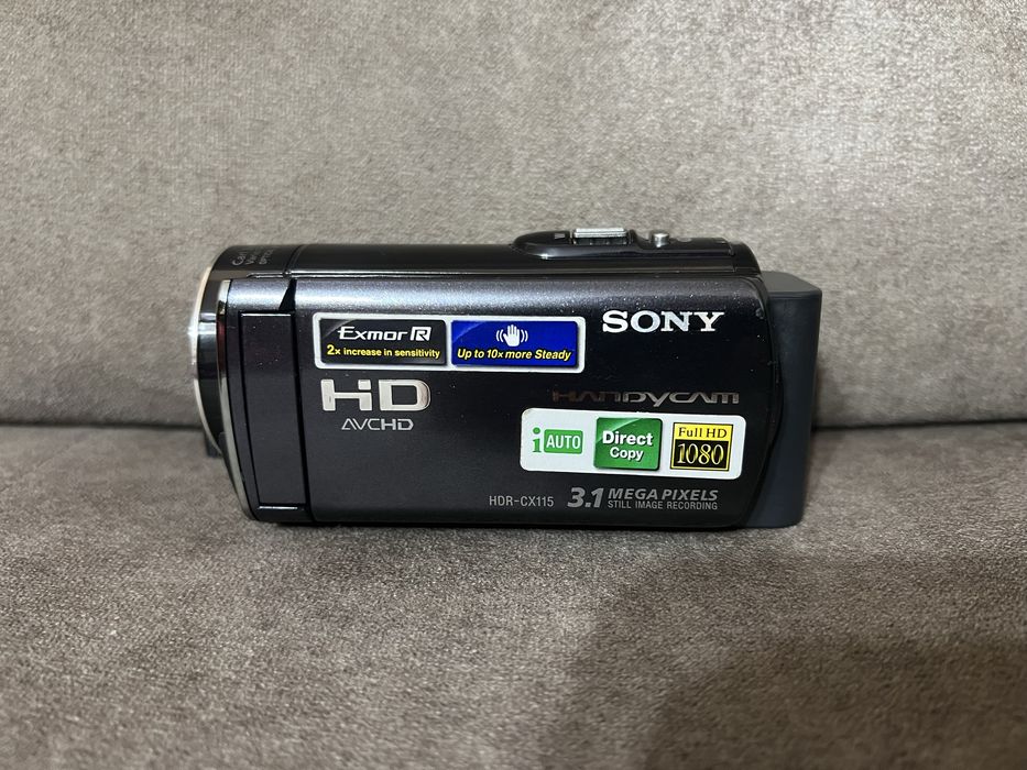 Sony Handycam HDR-CX115 Kamera Cyfrowa Zestaw