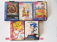 9 Jogos Sega Mega Drive | Sonic & Knuckles, Dragon Ball*Ler Descrição*