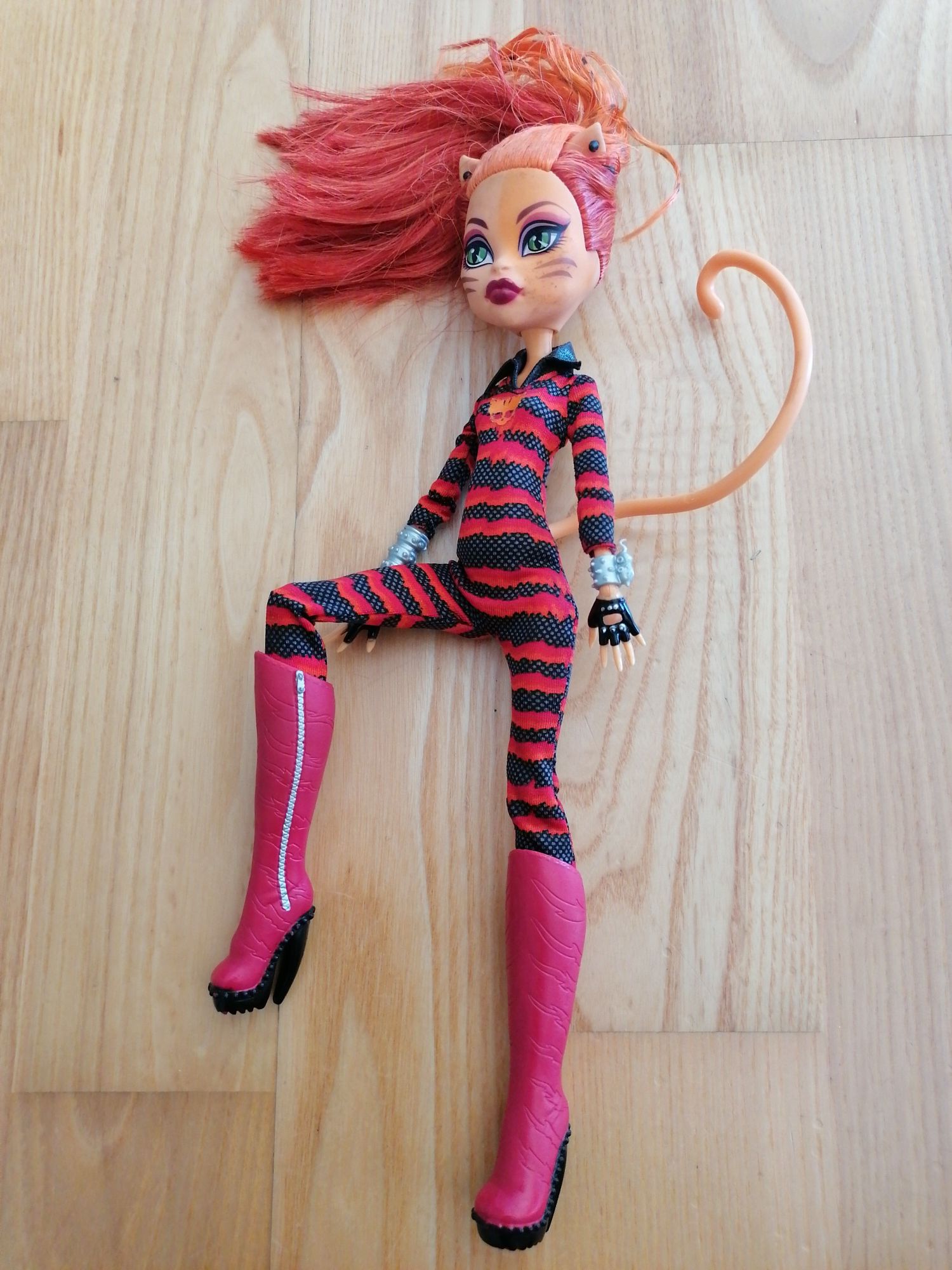 Lalka Monster High Toralei Stripe Power