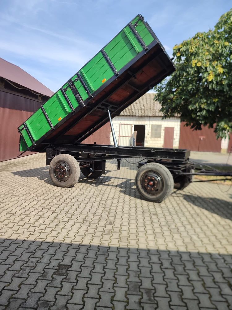 Przyczepa rolnicza 8 Ton wywrot