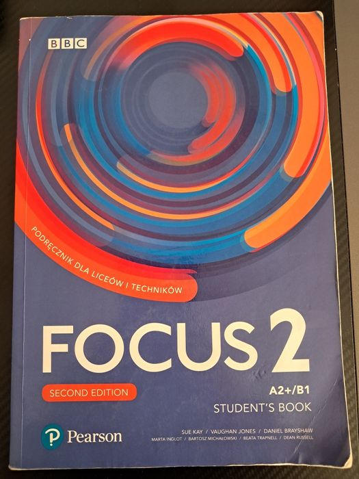 Focus 2 Second Edition podręcznik j. angielski Pearson