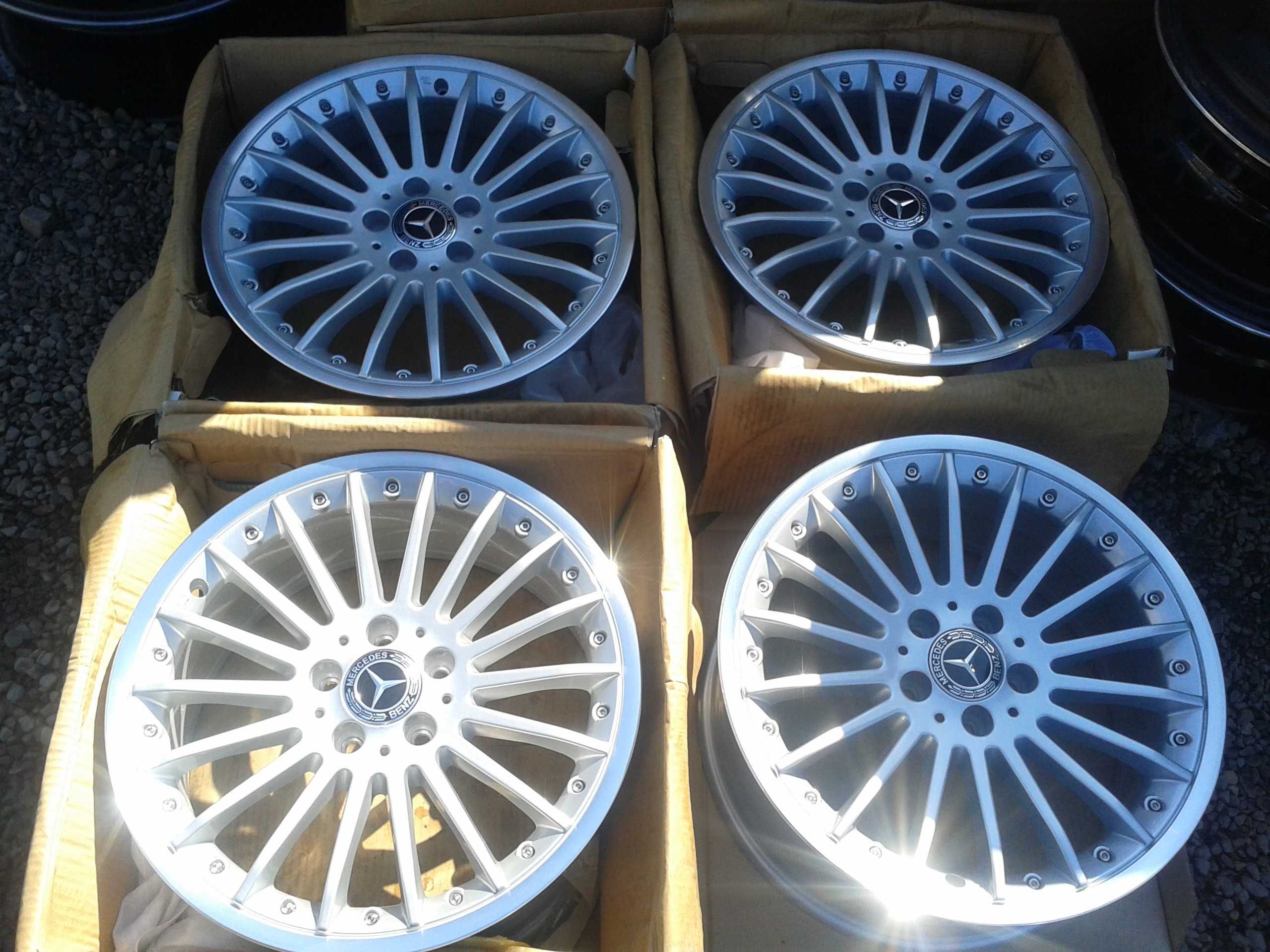 nowe felgi r18 w212 w207 w156 w447 w639 vito viano glk gla cla glc glb