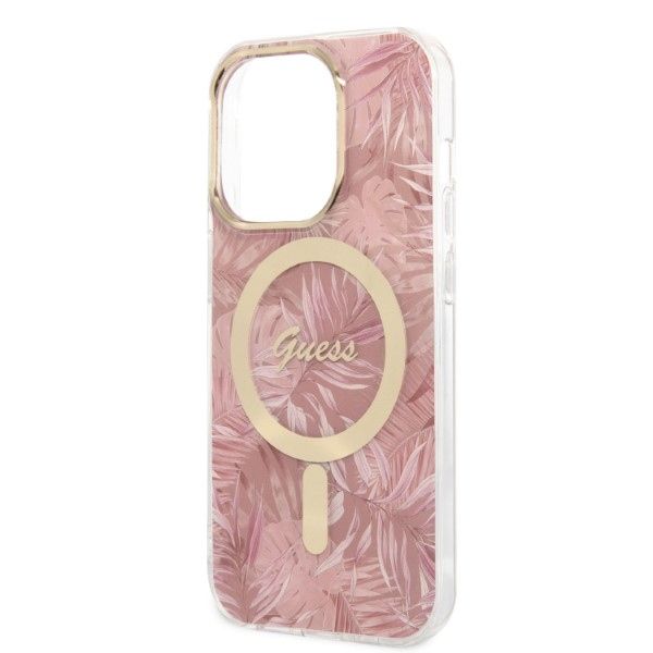 Zestaw Guess GUBPP14LHJEACSP Case+ Charger iPhone 14 Pro 6,1" r