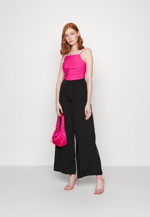 Spodnie palazzo z rozporkami Wal G M