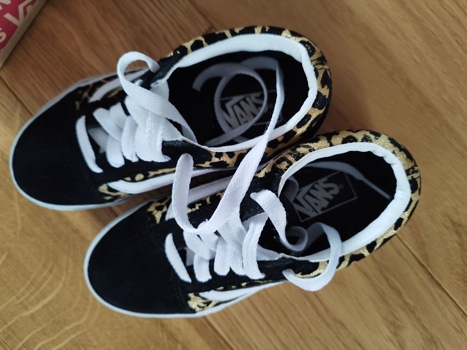 Buty Vans Old Skool 30.5 panterka dla dziewczynki
