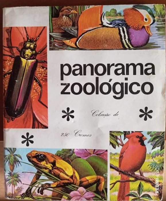 Caderneta  Panorama Zoológico