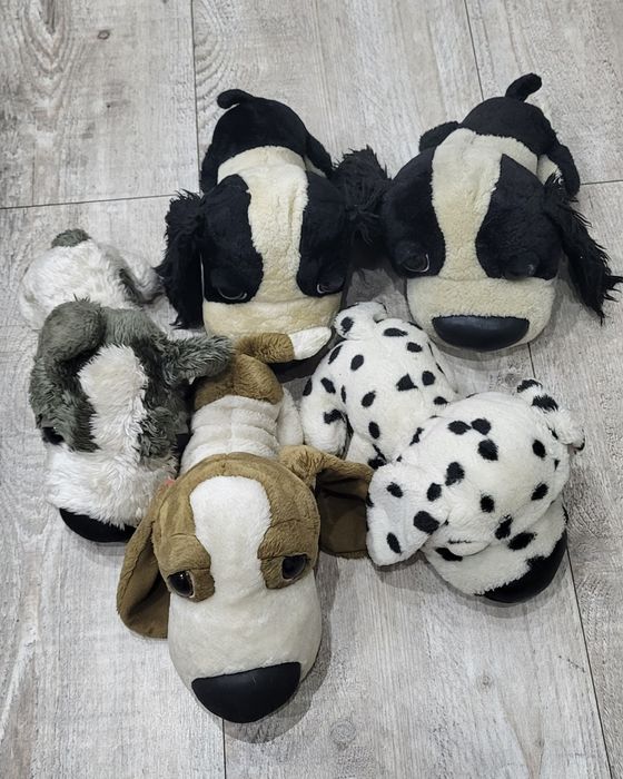 Pieski pluszowe maskotki 5 szt