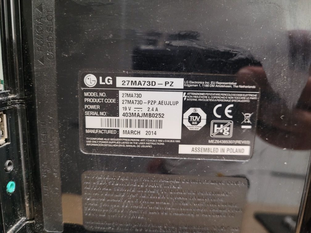 Monitor LG 27MA73D - PZ