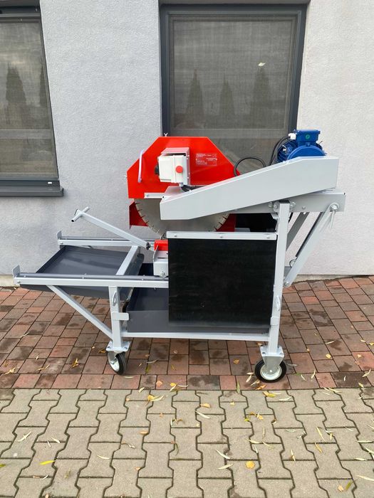 Przecinarka piła stolikowa S1500 5,5kW 400V do silki pustaka bloczków