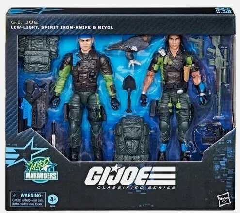 GI Joe GIJOE Classified Low-Light, Iron-Knife #128 (NOVO SELADO)