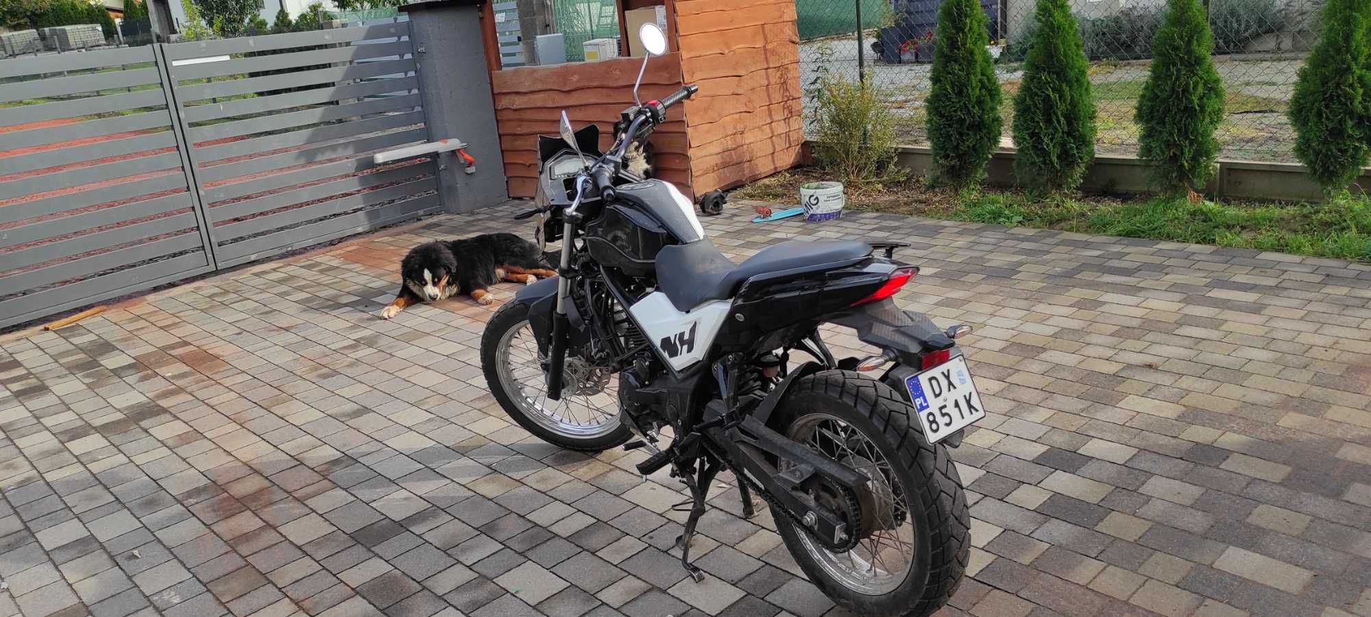 Motocykl sym nht 125