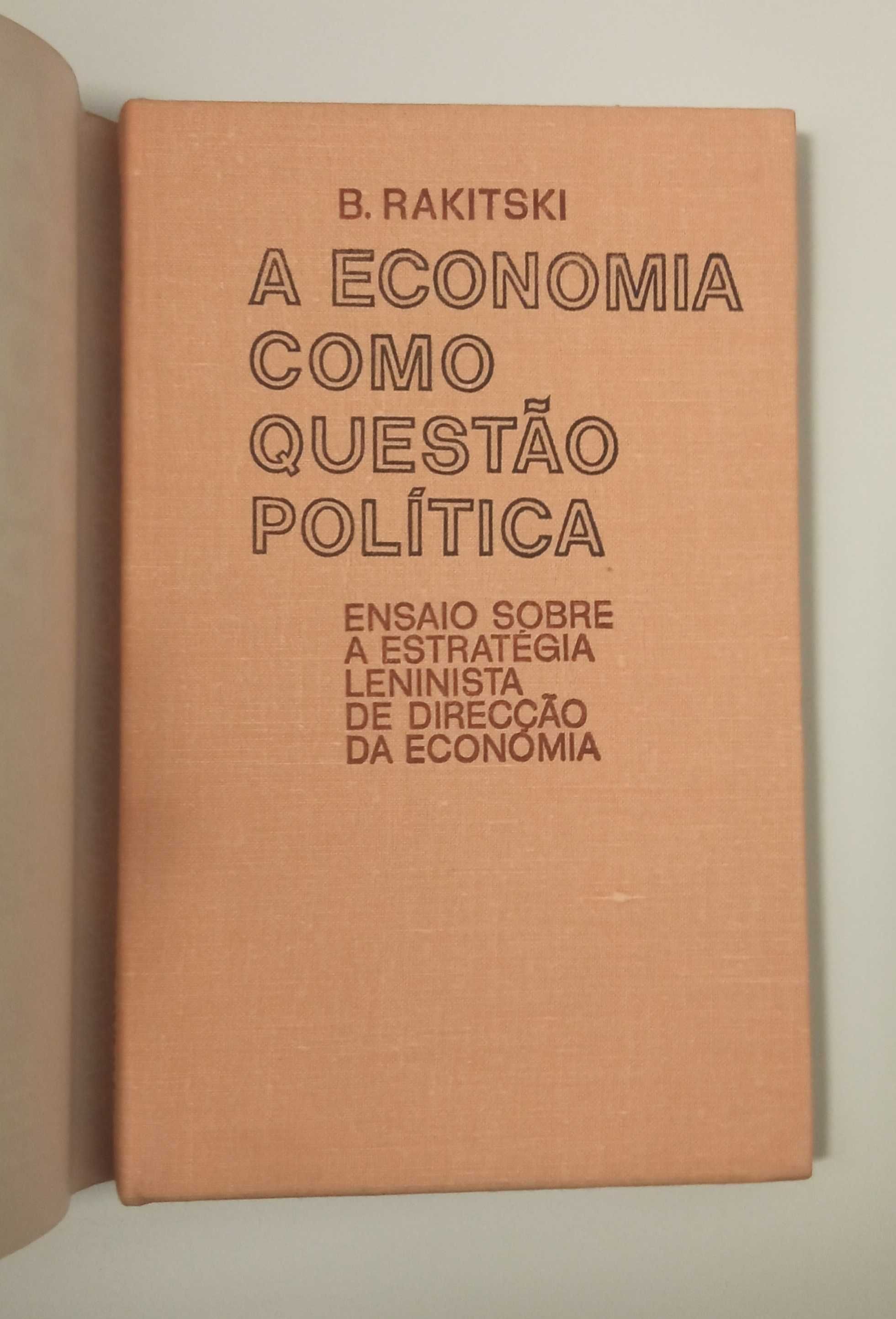 A Economia como questão política, de B. Rakitski