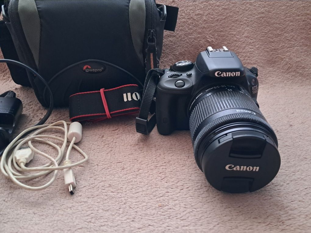 Зеркальный Canon EOS 100d 18-55 IS STM kit+подарки